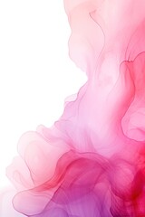 Abstract watercolor paint background dark Rose gradient color with fluid curve lines texture