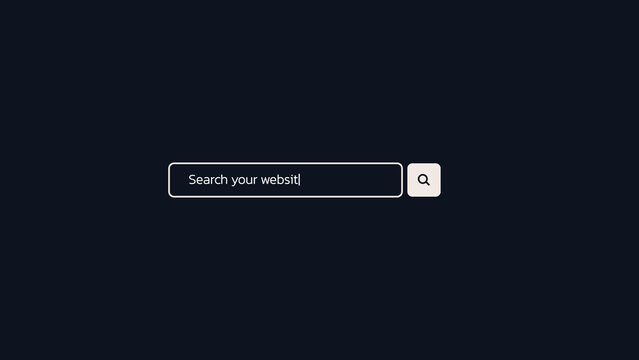 Flat Search Logo Opener