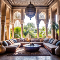 Andalusian / Ottoman style living room
