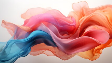 Obraz premium Seamless abstract color wallpaper. Wavy fluid pattern.