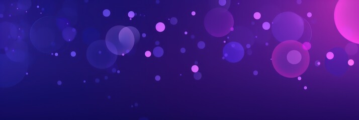 An abstract Purple background with several Purple dots