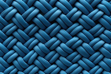 Blue rope pattern seamless texture