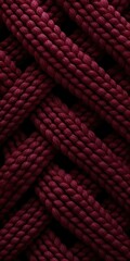 Burgundy rope pattern seamless texture