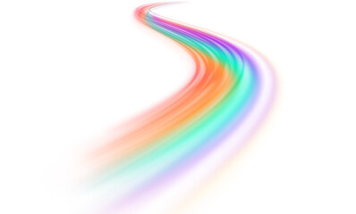 Wavy transparent curved lines in the form of the movement of sound waves in a set of different shapes of whirlpool. Vector pgn glitter light fire flare trace.