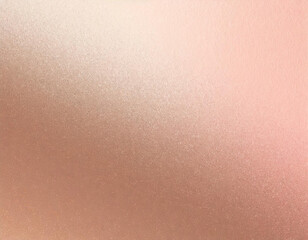 Fototapeta premium Beige bronze pink grainy gradient background pastel noise texture poster backdrop banner design, copy space