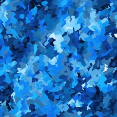 Digital Blue camo pattern wallpaper background