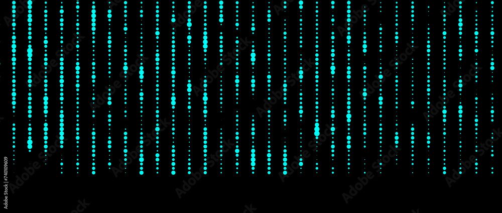 Poster modern design of network connection structure. abstract background with interlacing dots and lines. 