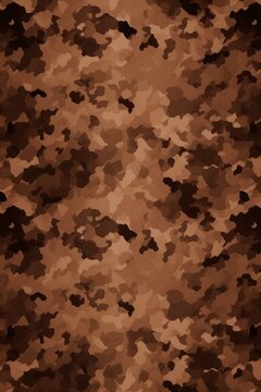 Digital Brown camo pattern wallpaper background