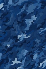 Digital Navy Blue camo pattern wallpaper background