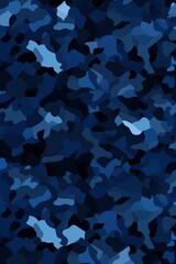 Digital Navy Blue camo pattern wallpaper background