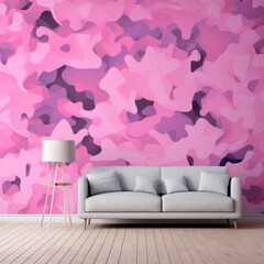 Digital Pink camo pattern wallpaper background