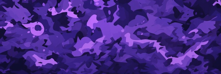 Digital Purple camo pattern wallpaper background - obrazy, fototapety, plakaty