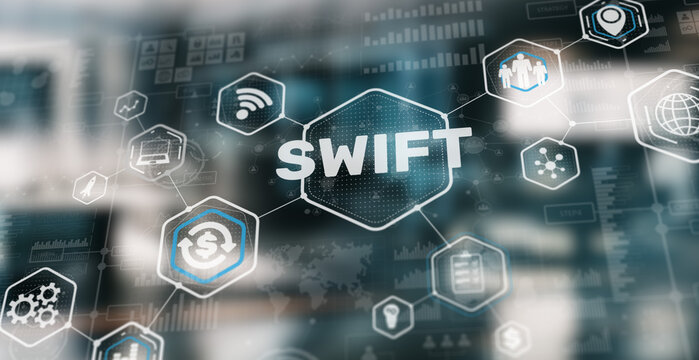SWIFT. Society for Worldwide Interbank Financial Telecommunications. International bank transfer system
