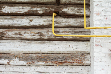 Old cracked retro vintage wood panels texture,