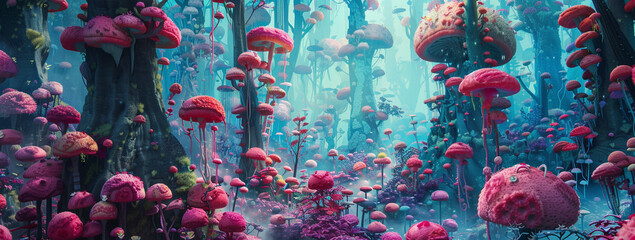 A citys battle with disease set against the backdrop of a uniquely animated life filled whimsical forest