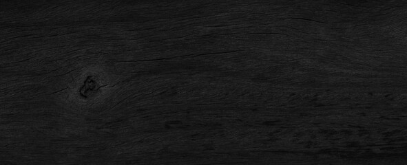 Wood texture black background of the wood blank for design. - 740132498