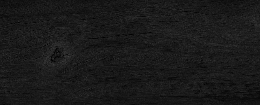 Wood texture black background of the wood blank for design.