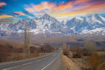 Aladağlar and Demirkazık peak, the highest point of the Taurus Mountains