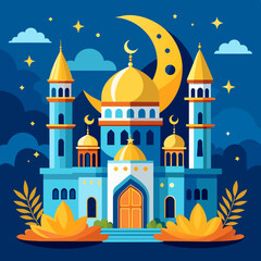 Eid al Fitr Islamic illustration