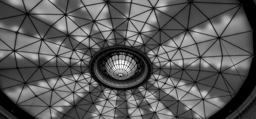 dome black and white 