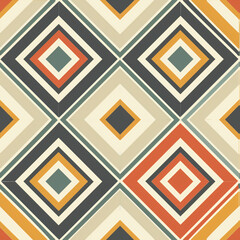 An antique geometric seamless pattern.
