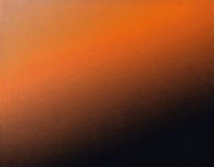 Orange black colors gradient background, grainy texture effect, web banner design