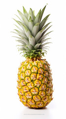 Fototapeta premium Pineapple isolated on white background