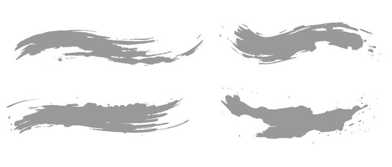 筆のストローク。和風素材。