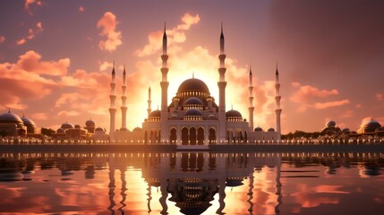 Fototapeta premium Sheikh Zayed Grand Mosque in Abu Dhabi, United Arab Emirates