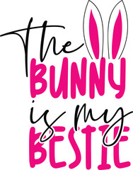 Easter Day SVG, Easter Bunny Design, Bunny Vector ,Easter day T-shirt design, Easter Christian Graphics