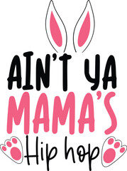 Easter Day SVG, Easter Bunny Design, Bunny Vector ,Easter day T-shirt design, Easter Christian Graphics
