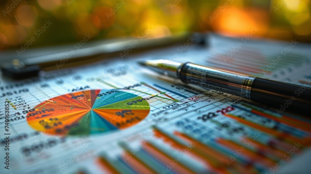 Poster analyzing progress: charting growth and development