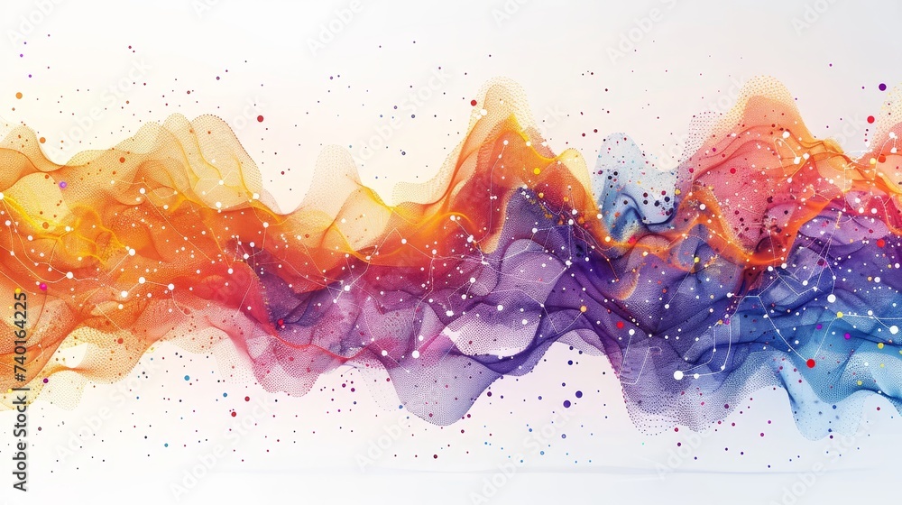 Poster charting dynamics: illustrating data changes over time