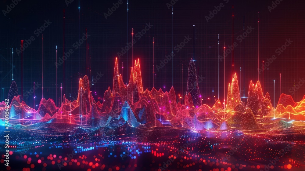 Poster charting dynamics: illustrating data changes over time
