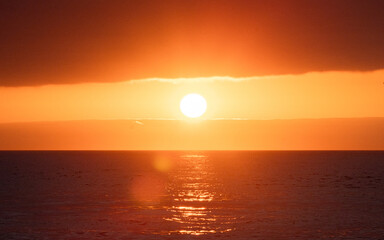El sol se esconde