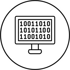 Binary code Icon
