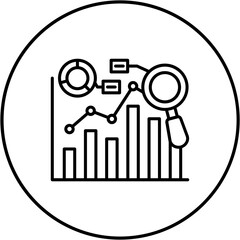 Predictive chart Icon