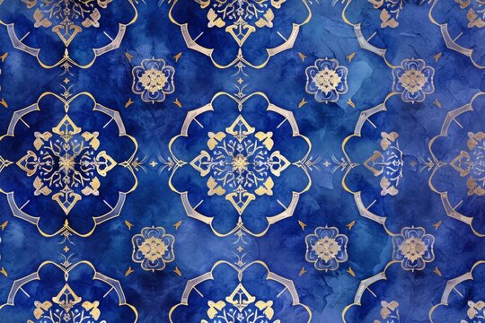 Seamless Islamic pattern for Ramadan holiday