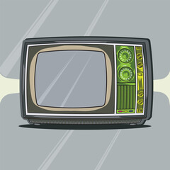 Television Vector Illustration Design