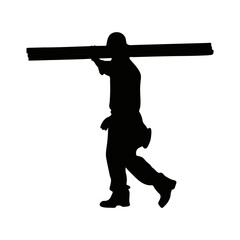 Construction Workers Silhouette