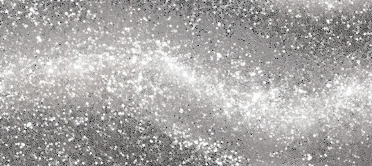 Silver glitter texture sparkling background