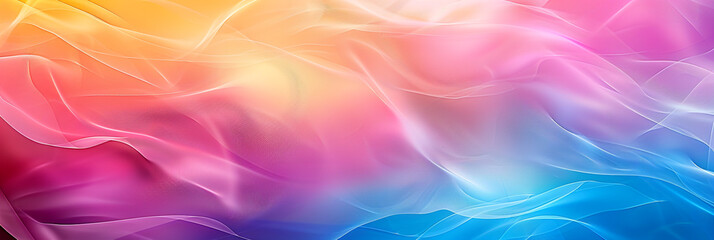 Abstract blurred gradient background in smooth bright colors