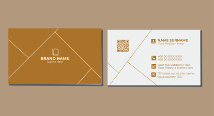 Business card design template, Clean professional business card template, visiting card, business card template.