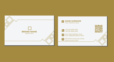 Business card design template, Clean professional business card template, visiting card, business card template.