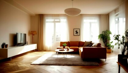 Fototapeta premium modern living room