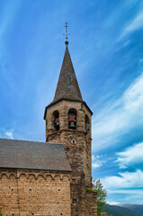 Fototapeta premium Bagerque is a Spanish population entity of the municipality of Alto Arán, in the province of Lérida, Autonomous Community of Catalonia