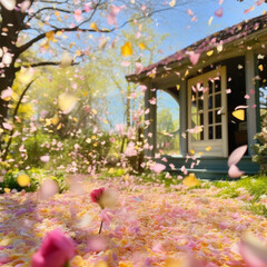 Celebrating Easter and Spring at the old cottage