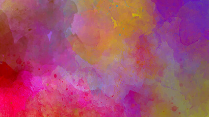 Colorful Watercolor Background for Various Design.