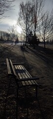 bench in the park