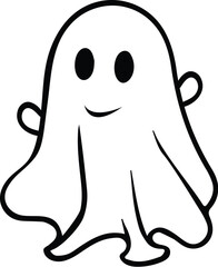 Ghost silhouette, Holloween ghost logo Instat Download Ghost SVG, EPS, PNG, JPG, DXF Files Digital Download